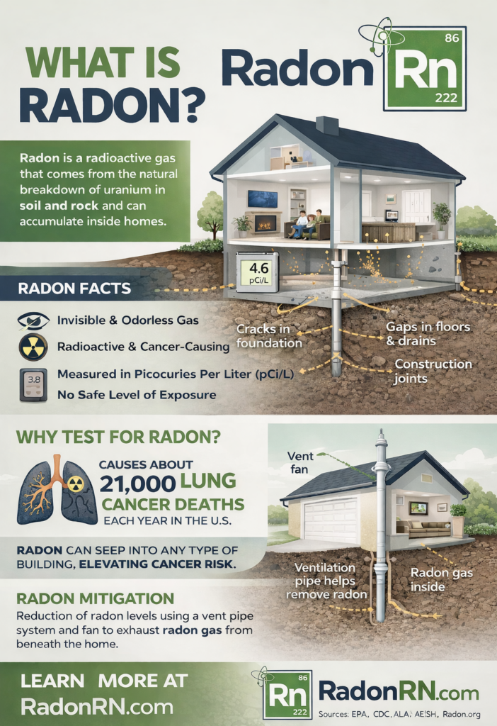 Radon Info Graphic