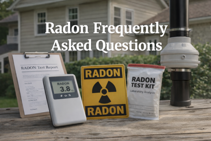 Radon Frequently Asked Questions