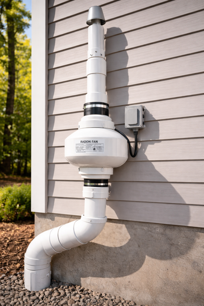 Radon Fan System