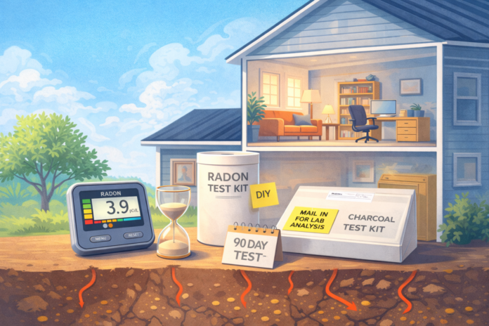 How long does a Radon test take?