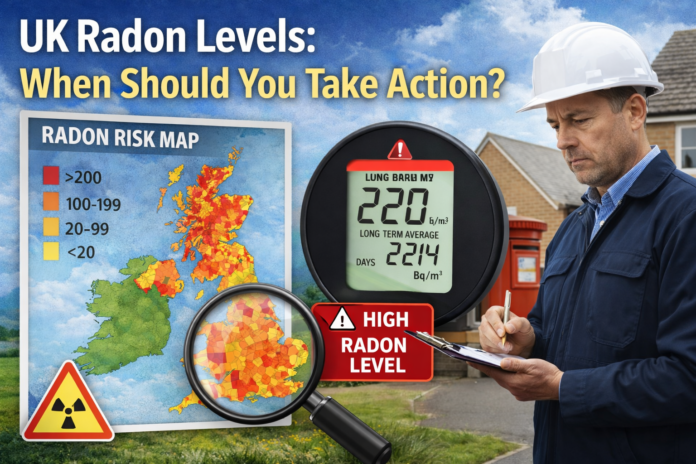 UK Radon Levels: When Should You Take Action?