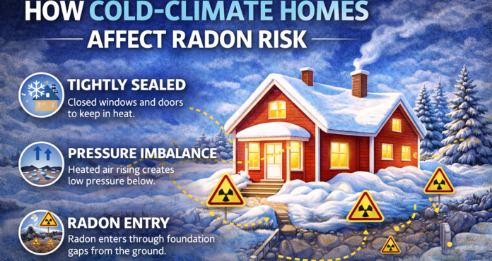 How Cold-Climate Homes Affect Radon Risk
