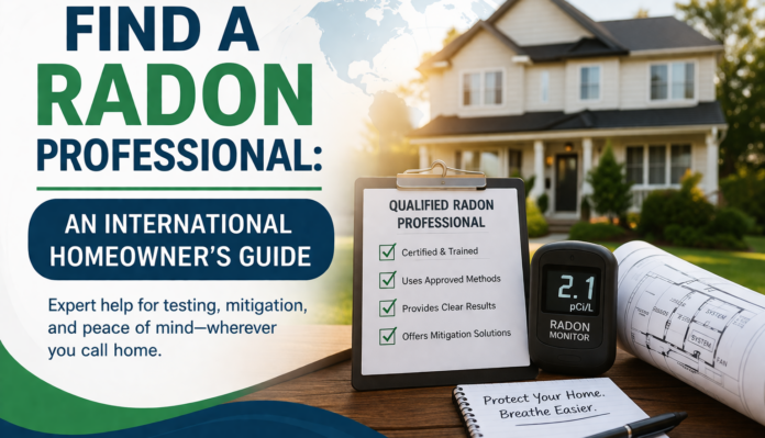 Find a Radon Professional: An International Homeowner’s Guide