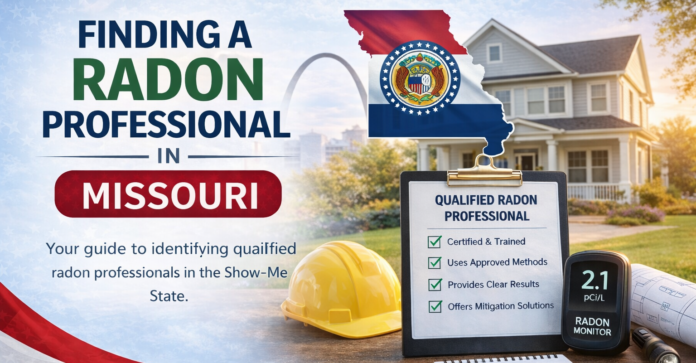Finding a Radon Professional in Missouri